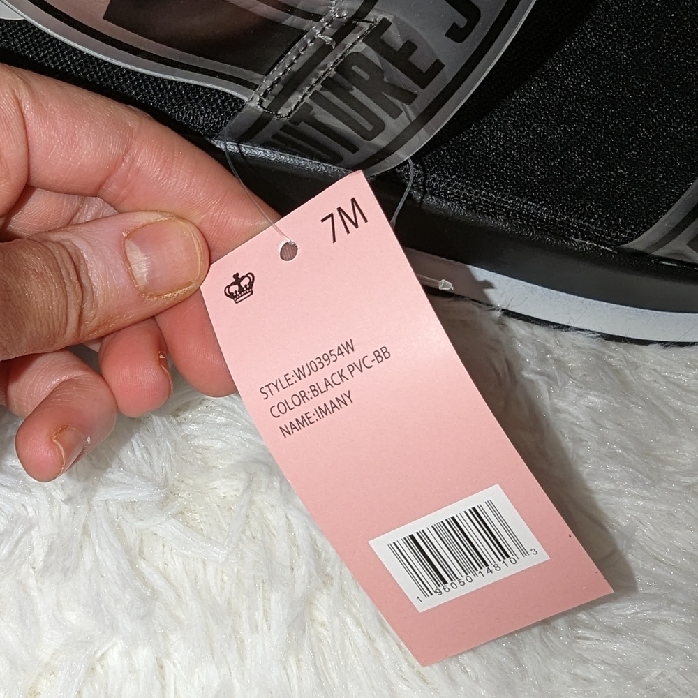 Nwt Juicy couture black lMANY sandals - Picture 11 of 13